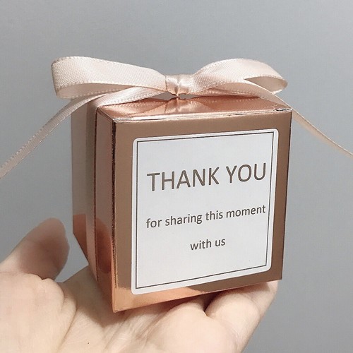 100x rose gold - gold, box