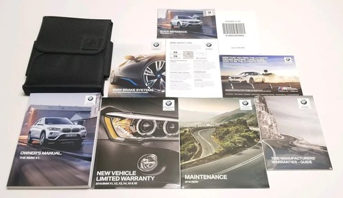 2018 bmw owners manual - bmw, x