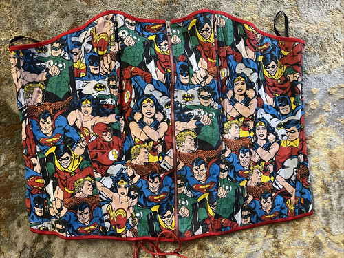 Comics superhero corset - superhero,