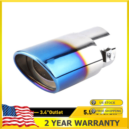 Rear muffler exhaust - muffler, tip