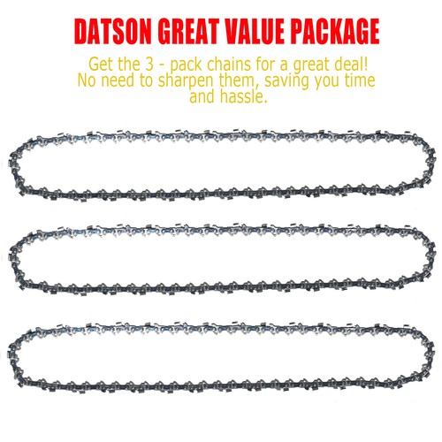 3pack chainsaw chain for - chainsaw,