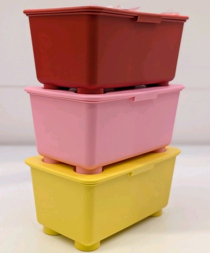 Ikea glis red pink - glis, yellow