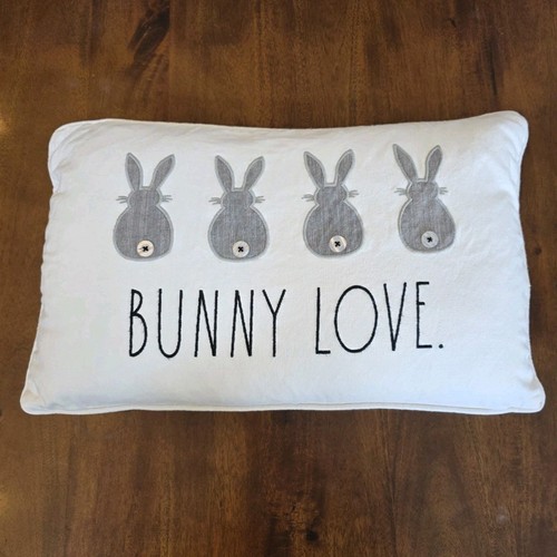 Rae dunn bunny love pillow - rae,