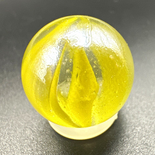Caged cats eye yellow clear - caged,
