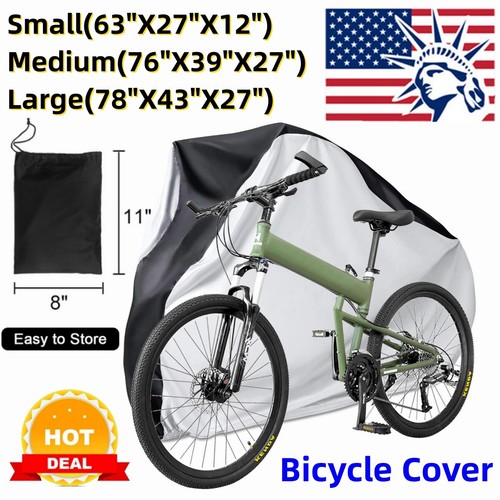Waterproof bicycle cover - bicycle,