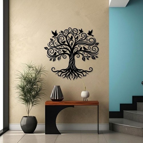 Tree life metal wall - tree, art