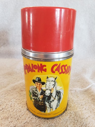 1950 hopalong cassidy thermos - 1950,