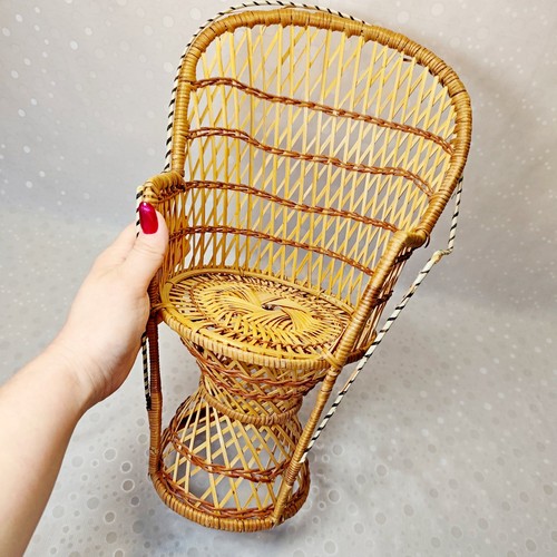 Vintage miniature wicker - vintage,