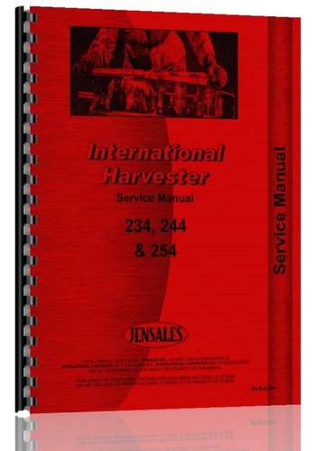 International 234 244 - , 254