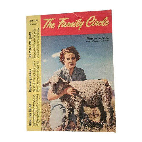 Vtg family circle magazine - vtg,