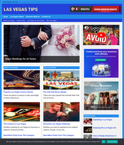 Las vegas tips - tips, website