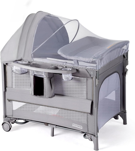 Bedside bassinet with - in,