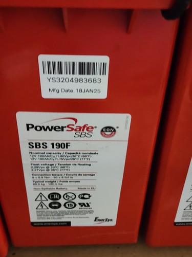 Powersafe sbs 190f sbs190 12v - sbs,