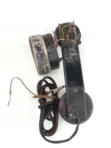 Vintage linemans phone - vintage,
