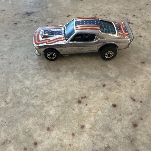 1974 hot wheels - chrome, mustang