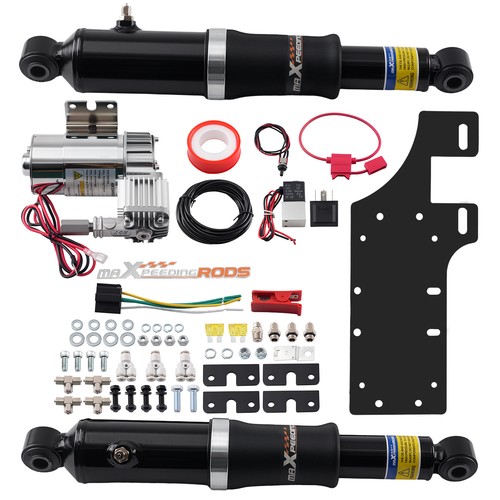 Motorcycle air ride suspension - air,