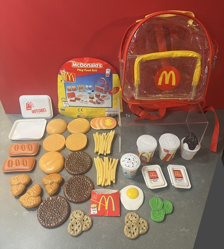 Vtg mcdonalds play food - food, set