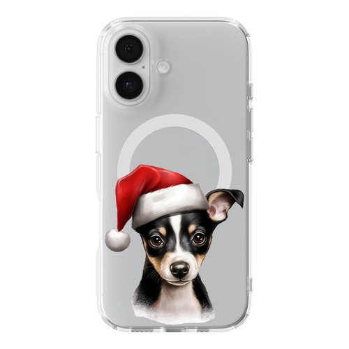 Distinctink rat terrier puppy - terrier,