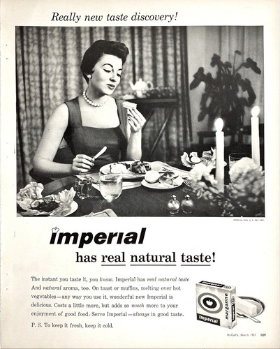 Imperial margarine has real - margarine,