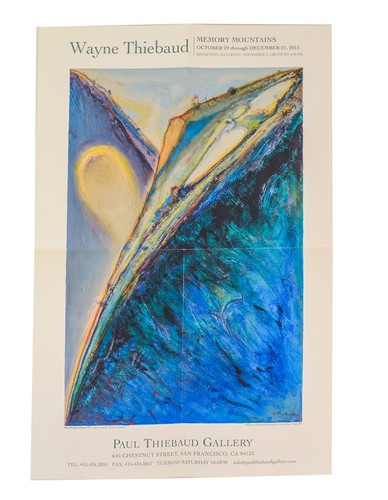 Wayne thiebaud memory - wayne, thiebaud: