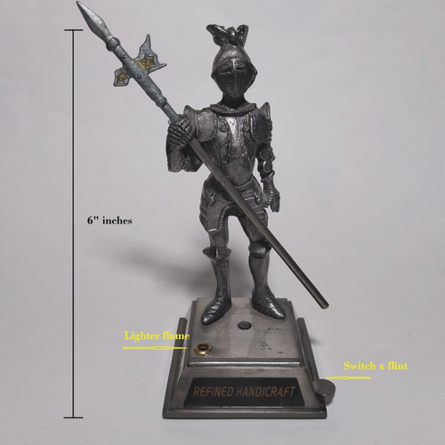 Statuette knight armour - statuette, of