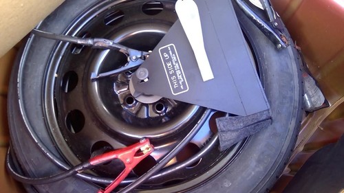 Wheel 17x4 compact spare steel - 17x4,