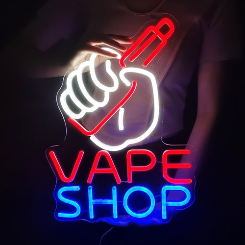 Planzo vape shop led neon - led, sign