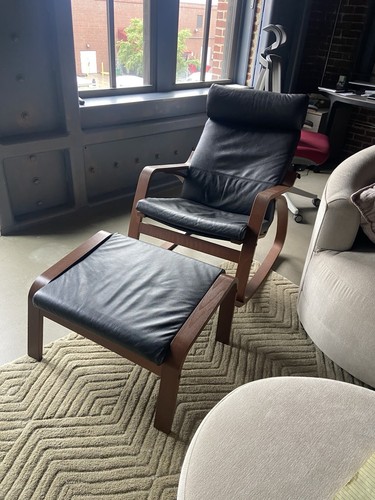 Poang chair armchair brown - chair,