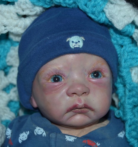 Reborn preemie baby - preemie,