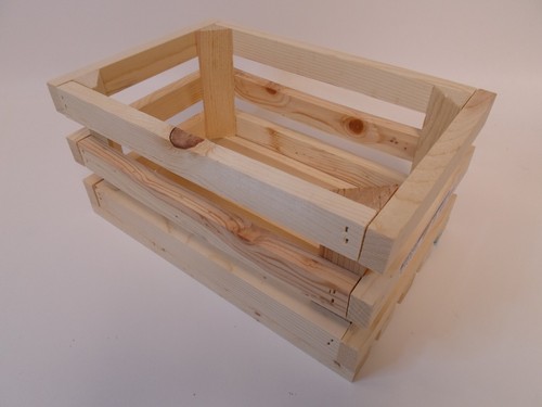 Unfinished wood slatted sturdy - wood,