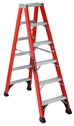 Louisville 6ft fiberglass step - 6ft,
