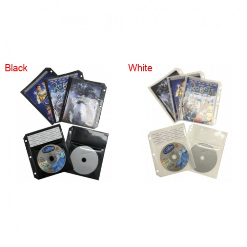 Dvd half sheet storage - cd/dvd,