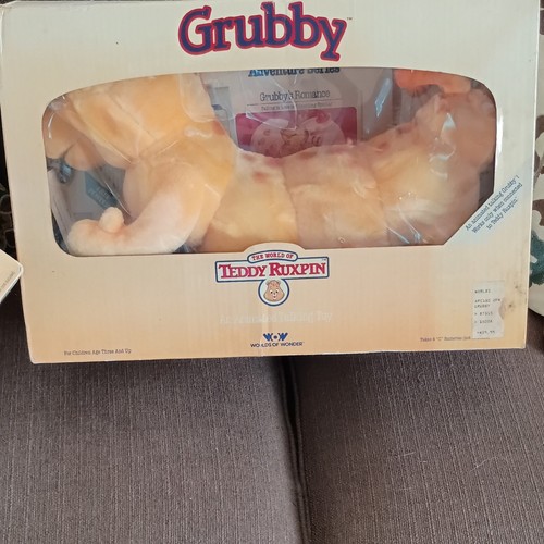 Teddy ruxpin grubby plush - ruxpin,