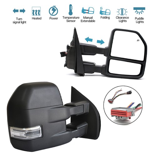 Tow mirrors fits 2015 2018 - tow, 2015-2018