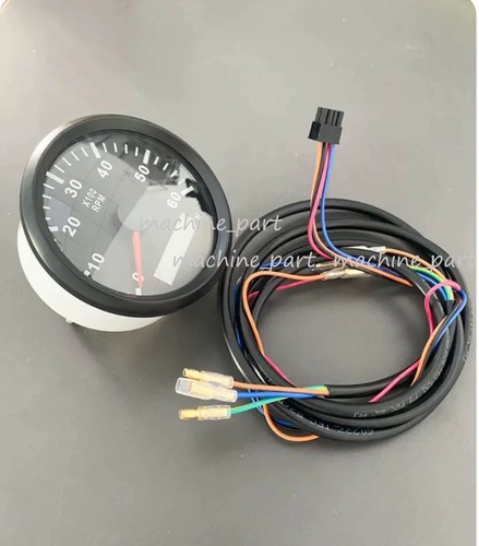 Tachometer 6000rpm gauge - 6000rpm,