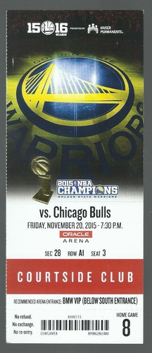 Warriors vs bulls - 11/20/15,
