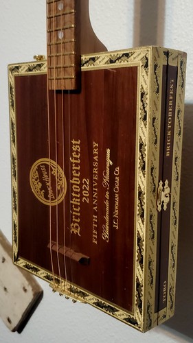 String electric cigar box - string,