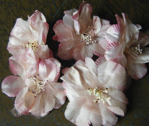 Vtg millinery branch silk - branch, 5