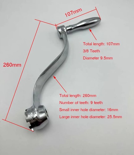 Milling machine teeth type - machine, 9-teeth