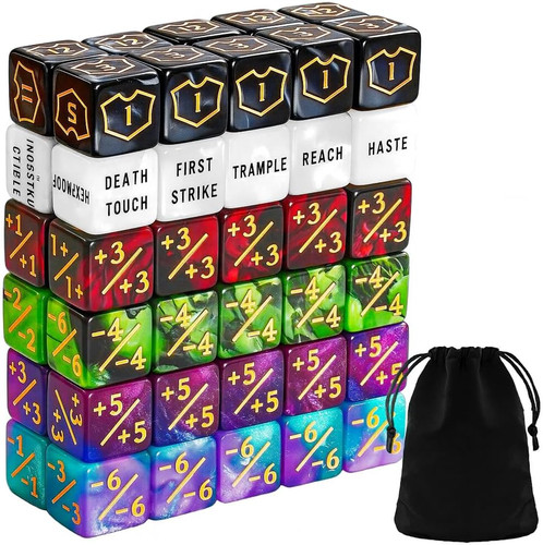 Pcs mtg dice counters - pcs,