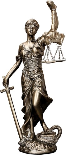 Lady justice statue - in,