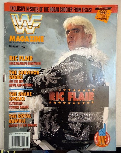 Wwf wrestling magazine ric - wwf,