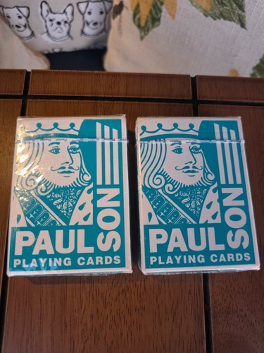 Vtg sealed paulson playing - paulson,