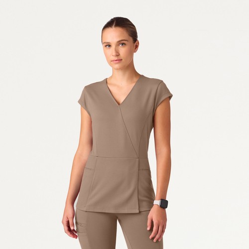Jaanuu isla mock wrap - mock-wrap, scrub