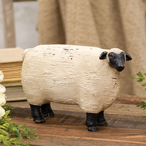 New primitive sheep figurine - primitive,