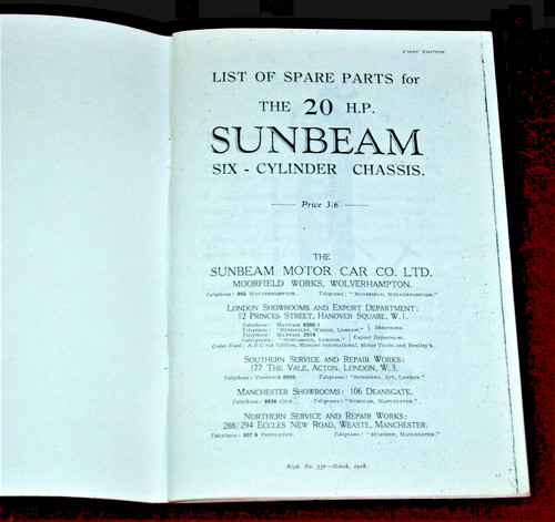 1928 sunbeam six - 20,