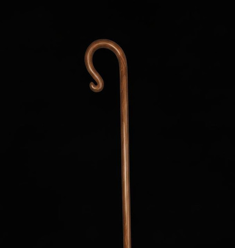 Wooden crozier bishop staff - crozier,
