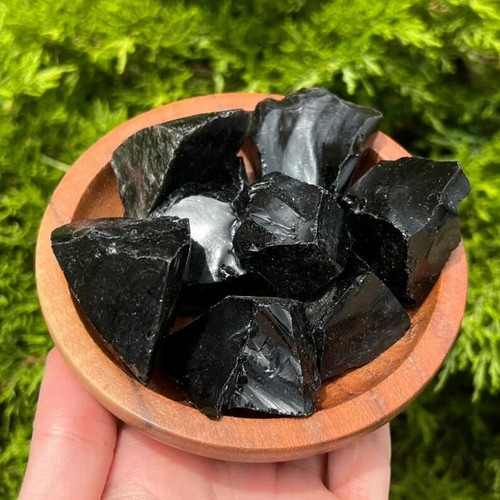 3pcs natural raw black - natural,