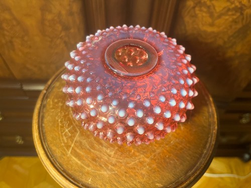 Fenton cranberry hobnail - cranberry,