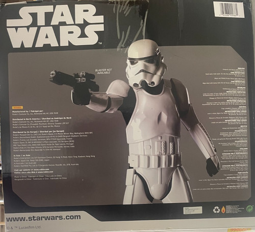 New adult stormtrooper costume - adult,
